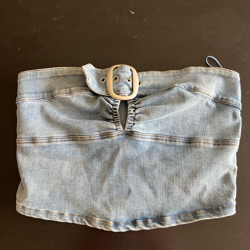 DENIM TOP